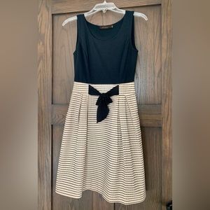 Size 0  The Limited Black and Cream Dress